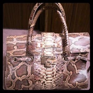 python skin jimmy choo bag